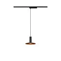 SLV Leuchtenschirm LALU® ELYPSE 15 MIX&MATCH, H:1,4 cm, schwarz/bronze
