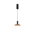 SLV Leuchtenschirm LALU® ELYPSE 15 MIX&MATCH, H:1,4 cm, schwarz/bronze