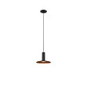 SLV Leuchtenschirm LALU® ELYPSE 15 MIX&MATCH, H:1,4 cm, schwarz/bronze