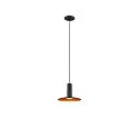 SLV Leuchtenschirm LALU® ELYPSE 15 MIX&MATCH, H:1,4 cm, schwarz/bronze