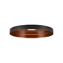 Leuchtenschirm LALU® PLATE 15 MIX&MATCH, H:1,5 cm, schwarz/bronze