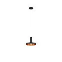 SLV Leuchtenschirm LALU® PLATE 15 MIX&MATCH, H:1,5 cm, schwarz/bronze