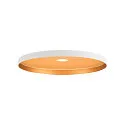 Leuchtenschirm LALU® PLATE 22 MIX&MATCH, H:1,5 cm, weiß/gold
