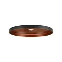 Leuchtenschirm LALU® PLATE 22 MIX&MATCH, H:1,5 cm, schwarz/bronze