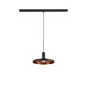 SLV Leuchtenschirm LALU® PLATE 22 MIX&MATCH, H:1,5 cm, schwarz/bronze