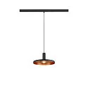 SLV Leuchtenschirm LALU® PLATE 22 MIX&MATCH, H:1,5 cm, schwarz/bronze