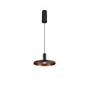 SLV Leuchtenschirm LALU® PLATE 22 MIX&MATCH, H:1,5 cm, schwarz/bronze