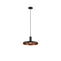 SLV Leuchtenschirm LALU® PLATE 22 MIX&MATCH, H:1,5 cm, schwarz/bronze