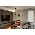 SLV LED Pendelleuchte LALU® MIX&MATCH Base, Einbau, 150cm, 9,5W, 3000K, 680lm, IP20, dimmbar, bronze