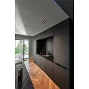SLV ceiling recessed luminaire KADUX DOUBLE square IP20, black dimmable
