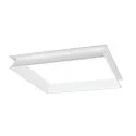 Zubehör für PANEL 625 P / 625 V - Einbau-Montagerahmen, versenkt, weiß