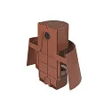 SLV Außenwandleuchte PHOTONI, IP65 IK08, konisch, E27, Aluminium, seeluft-beständig, rost matt