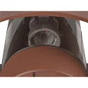 SLV Außenwandleuchte PHOTONI, IP65 IK08, konisch, E27, Aluminium, seeluft-beständig, rost matt