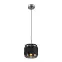 pendant luminaire PANTILO ROPE 20 E27 IP20, silver dimmable