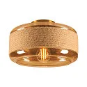 Wand-/Deckenleuchte PANTILO ROPE 27, Ø 27cm, E27, gold