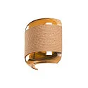Wandleuchte PANTILO ROPE, G9, gold