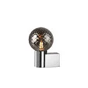 Wandaufbauleuchte VARYT Badleuchte, rund, 1x E14, max. 6W, IP44, chrom