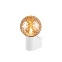 SLV wall luminaire VARYT round E14 IP44, white