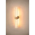 wall luminaire LYGANT DOUBLE IP44, brass
