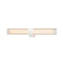 SLV LED Wandaufbauleuchte LYGANT DOUBLE Badleuchte, 11W, 3000K, 800lm, IP44, weiß