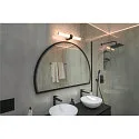 SLV wall luminaire LYGANT DOUBLE IP44, black