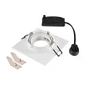 ceiling recessed luminaire NEW TRIA® 75 XL square GU10 IP20, white
