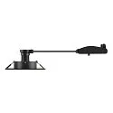 SLV Deckeneinbauleuchte NEW TRIA® 75 XL, quadratisch, GU10, max. 10W, IP20, schwarz
