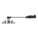 SLV Deckeneinbauleuchte NEW TRIA® 75 XL, quadratisch, GU10, max. 10W, IP20, aluminium