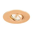 SLV recessed ceiling ring NEW TRIA® 75 XL round, rose gold