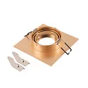 SLV mounting ring NEW TRIA® 75 XL square, rose gold