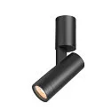 SLV Outdoor Wandaufbauleuchte S-TUBE, rund, 1x GU10, max. 10W, IP65, schwarz
