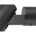 SLV Outdoor Wandaufbauleuchte S-TUBE, rund, 1x GU10, max. 10W, IP65, schwarz