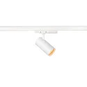 SLV LED 3-Phasen Strahler TRACKSPOT V, IP20, 10/15/20W (multi), 2700/3000/4000K (CCT DIP), fokussierbar 24°-60°, CRI 90, weiß
