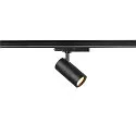 SLV LED 3-Phasen Strahler TRACKSPOT V, IP20, 10/15/20W (multi), 2700/3000/4000K ((CCT DIP), fokussierbar 24°-60°, CRI 90, schwarz