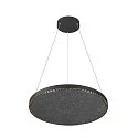 SLV LED Pendelleuchte ONE CUBE UP/DOWN, Ø 80,5cm, 80W, 4000K, 6500lm, IP20, DALI dimmbar, schwarz