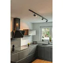 LED 1-Phasen Schienensystem-Set NOBLO® SPOT, 3 Spots + 2x 100cm Schiene, IP20, 19W 2700K 32°, CRi >90, dimmbar