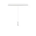 SLV LED Pendelleuchte LALU® MIX&MATCH Base, 48V, 150cm, 8W, 3000K, 700lm, IP20, dimmbar, weiß