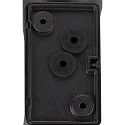SLV Outdoor LED Wandstrahler MODELA UP/DOWN, IP65 IK07, 7.5W 2700K 810lm 2x60°, dimmbar, schwarz matt / gold