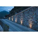SLV LED Bodeneinbauleuchte DASAR® M, IP67 IK10, 6.5W 3000K 450lm 24°, DALI dimmbar, schwenkbar, befahrbar, Edelstahl, rund