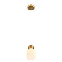 SLV Pendelleuchte VARYT, 150cm, E14, 6W, IP20, messing
