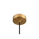 SLV Pendelleuchte VARYT, 150cm, E14, 6W, IP20, messing