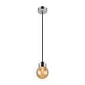 SLV Pendelleuchte VARYT, 150cm, E14, 6W, IP20, chrom