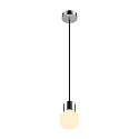 SLV Pendelleuchte VARYT, 150cm, E14, 6W, IP20, chrom
