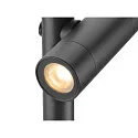SLV LED Outdoor Erdspießleuchte HELIA SLIM POLE SINGLE, 3000K, IP65, schwarz