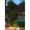 SLV LED Outdoor Erdspießleuchte HELIA SLIM POLE SINGLE, 3000K, IP65, schwarz