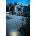 SLV LED Outdoor Erdspießleuchte HELIA SLIM POLE SINGLE, 3000K, IP65, schwarz