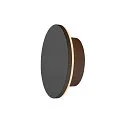outdoor wall luminaire D-RING S PHASE IP65, black dimmable