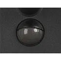 SLV LED Outdoor Wandleuchte Q-RING, IP54 IK06, indirekt, mit Sensor, 10W 3000K 950lm, schaltbar, seeluft-beständig, schwarz