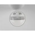 SLV LED Outdoor Wandleuchte Q-RING, IP54 IK06, indirekt, mit Sensor, 10W 3000K 950lm, schaltbar, seeluft-beständig, weiß
