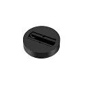 Deckenrosette für 1-Phasen-Adapter, IP20, schwarz